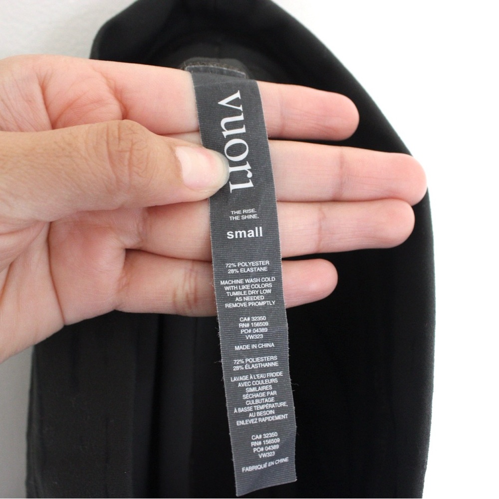 Vuori Daily Leggings Dark Oregano Shibori Stripe - Picture 7 of 8
